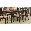 Home Elegance Keegan Dining Table Only in Rich Brown Cherry 2546-96